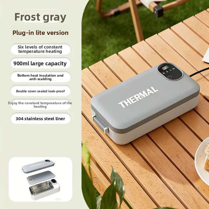 Portable Electric Lunch Box with Digital Display