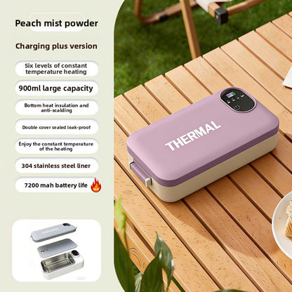 Portable Electric Lunch Box with Digital Display