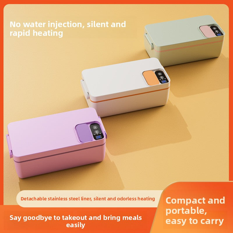 Portable Electric Lunch Box with Removable Stainless Steel Container