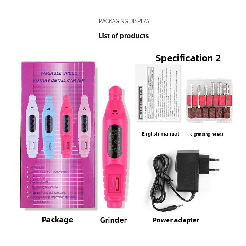 Portable Electric Nail Grinder
