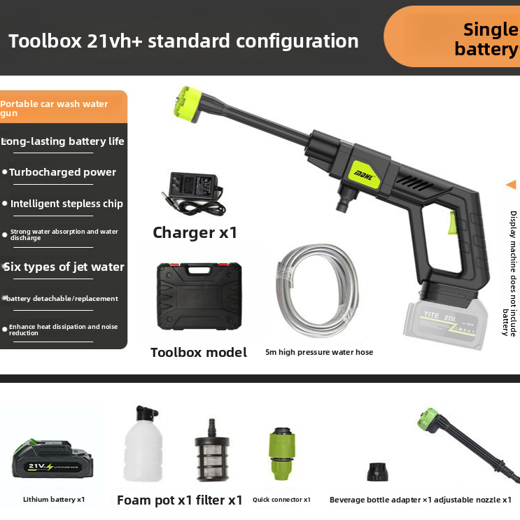 Portable Electric Pressure Washer