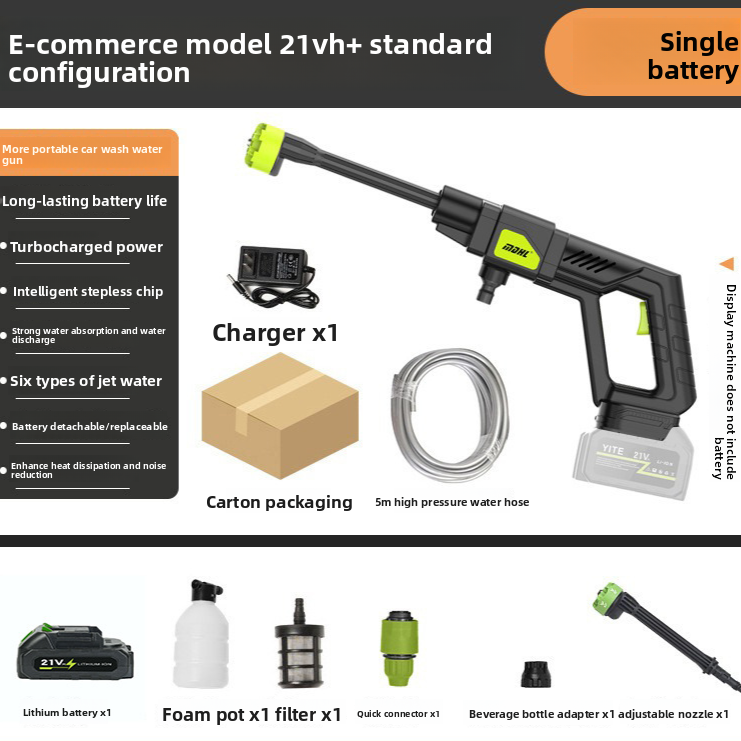 Portable Electric Pressure Washer