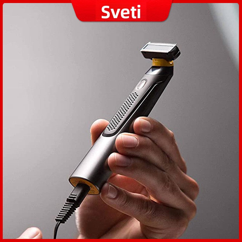 Portable electric shaver