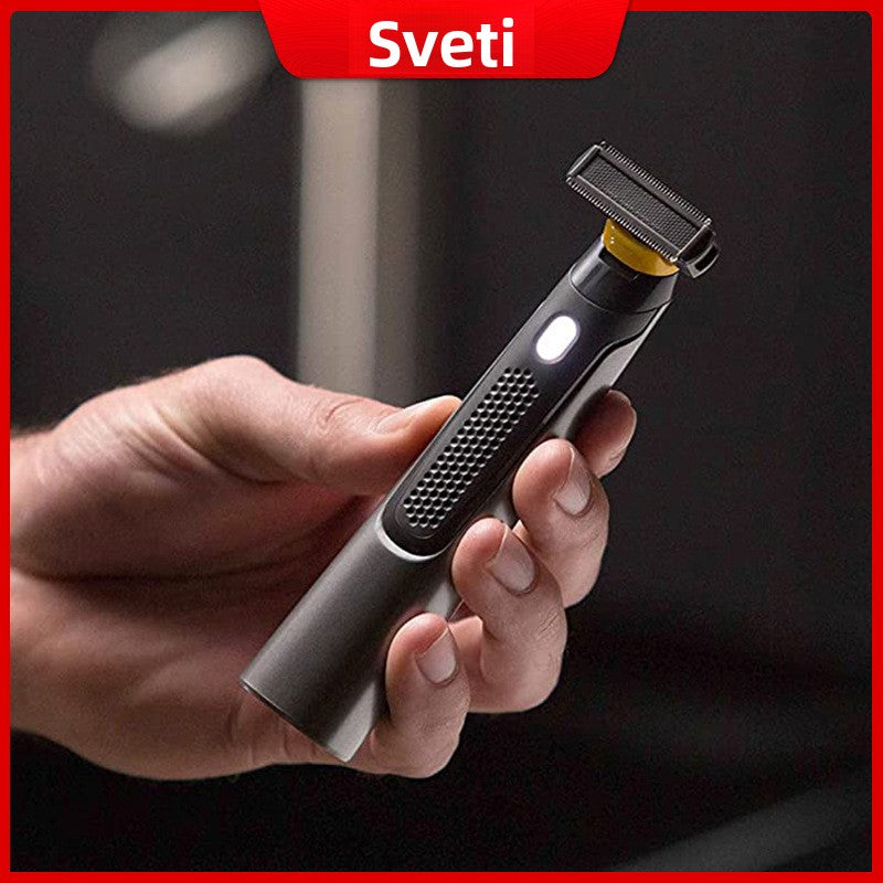 Portable electric shaver