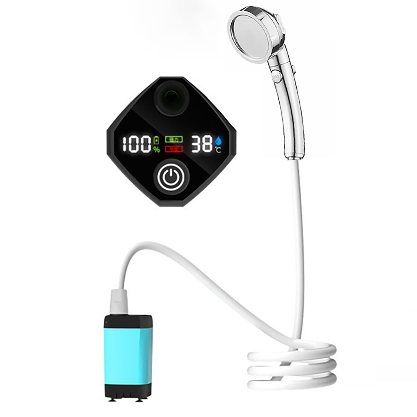 Portable Electric Shower with Multiple Spray Modes