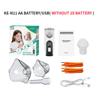 Portable electronic inhaler with charging function