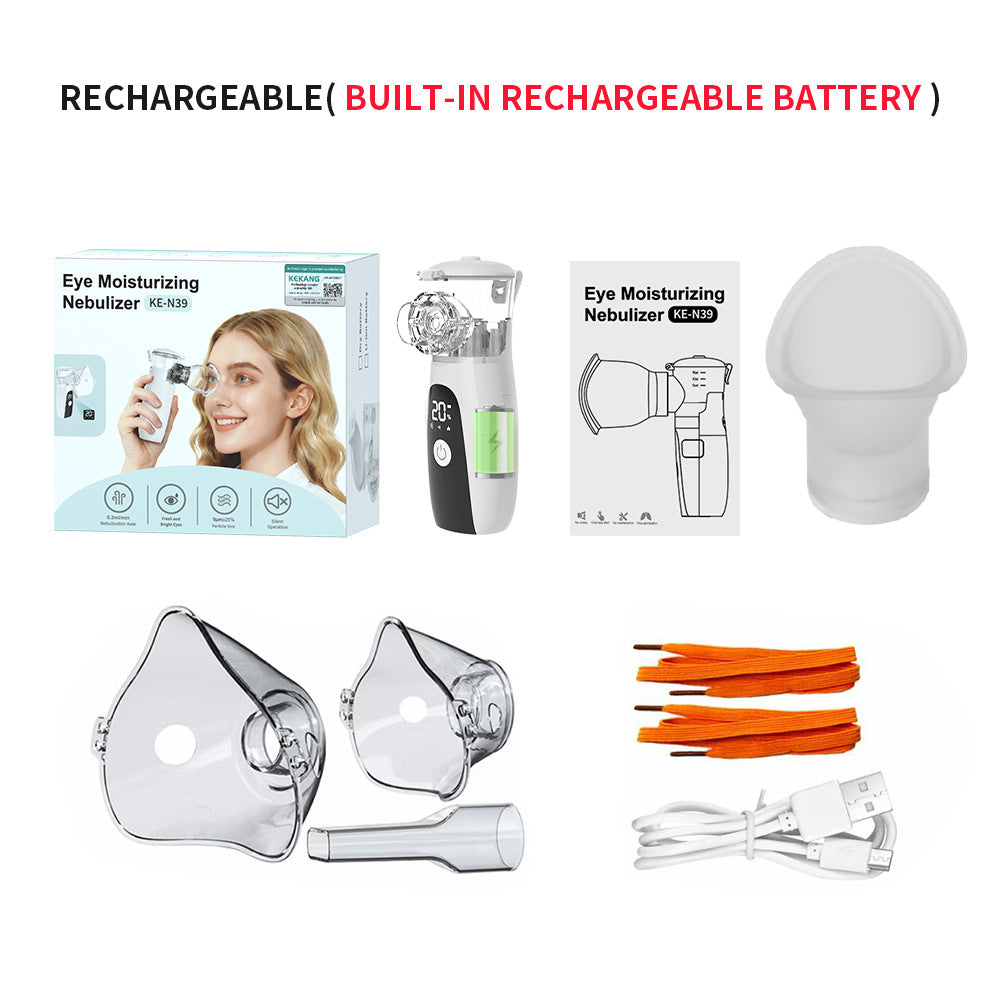 Portable electronic inhaler with charging function