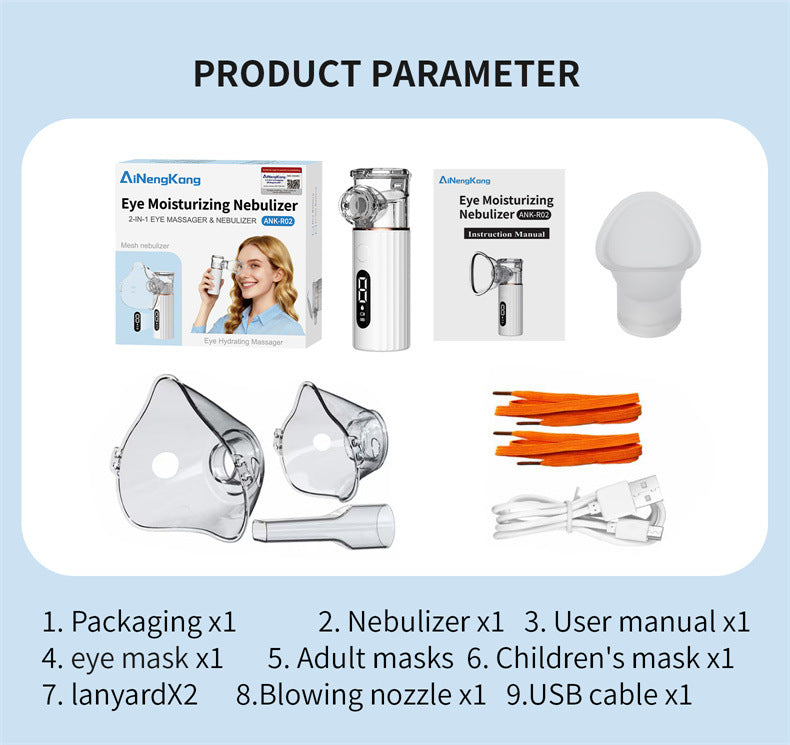 Portable electronic inhaler with charging function