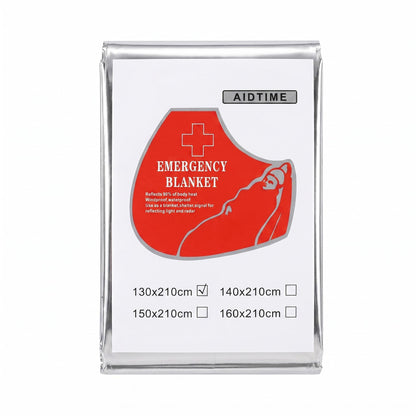 Portable Emergency Thermal Blanket for Outdoor Survival