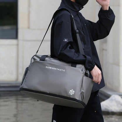 Portable Expandable Duffel Bag with Shoe Compartment