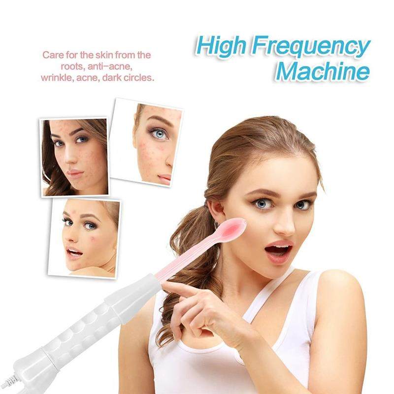 Portable facial electrotherapy device