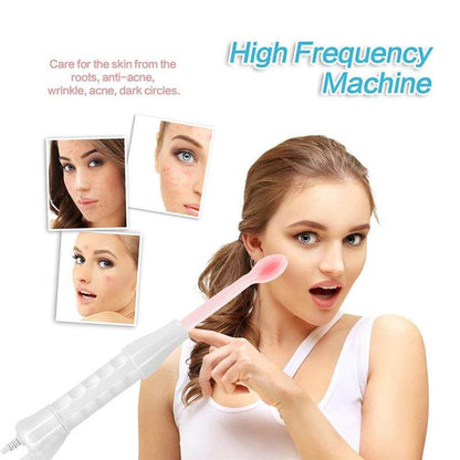 Portable facial electrotherapy device