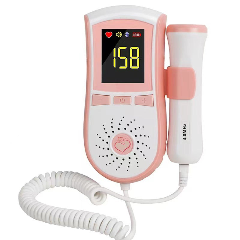 Portable Fetal Heart Rate Doppler Monitor for Home Use