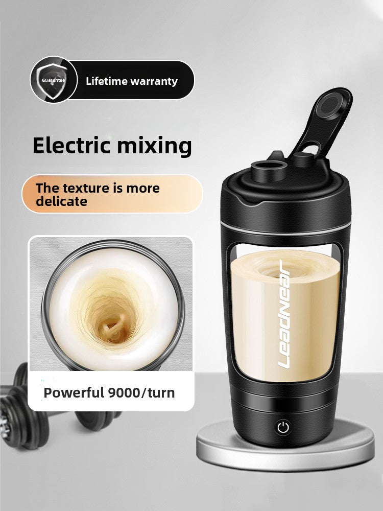 Portable fitness water bottle