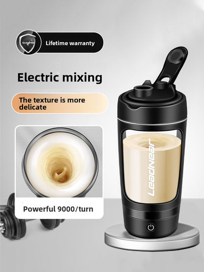 Portable fitness water bottle