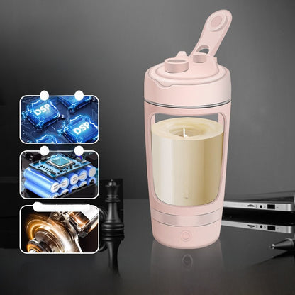 Portable fitness water bottle