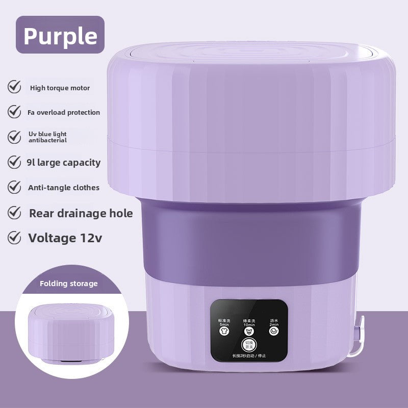Portable Foldable Automatic Washing Machine