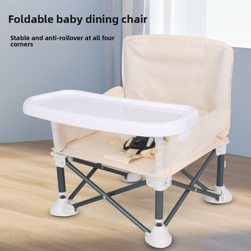 Portable Foldable Baby Dining Chair with Canopy Option