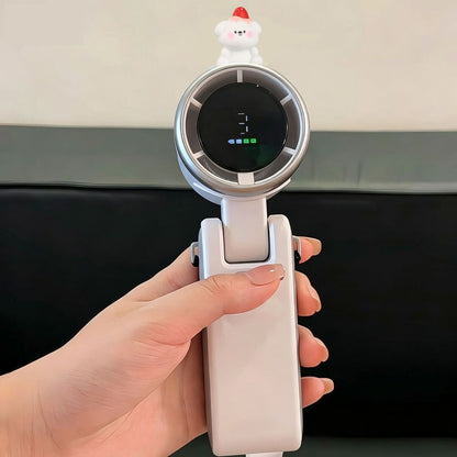 Portable Foldable Bladeless Fan with Neck Strap