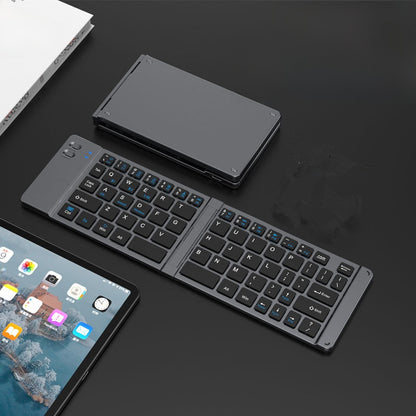 Portable Foldable Bluetooth Keyboard with Touchpad