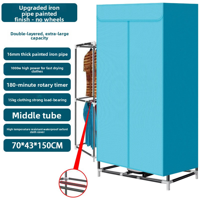 Portable Foldable Clothes Dryer with PTC Heating