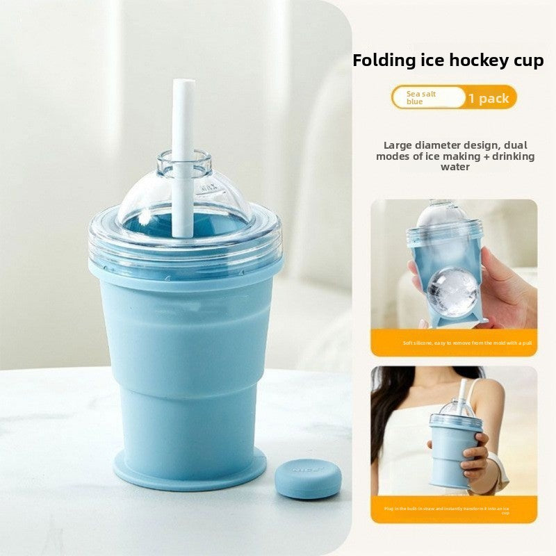 Portable Foldable Ice Ball Cup