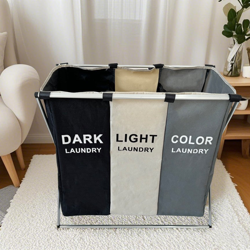 Portable Foldable Large Capacity Clothes Toy Storage Basket