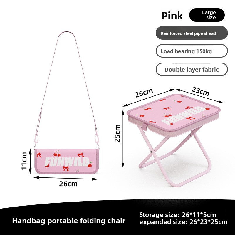 Portable Foldable Storage Stool