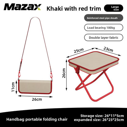 Portable Foldable Storage Stool