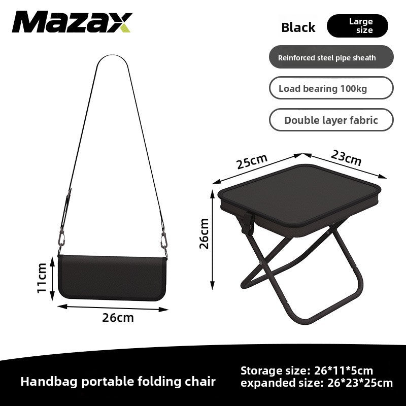 Portable Foldable Storage Stool