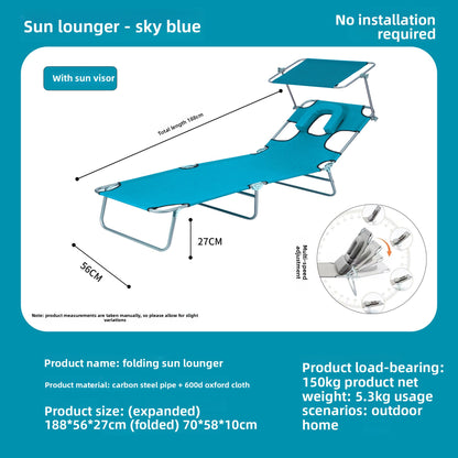 Portable Foldable Sun Lounger