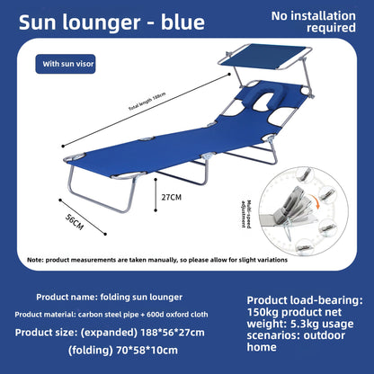 Portable Foldable Sun Lounger