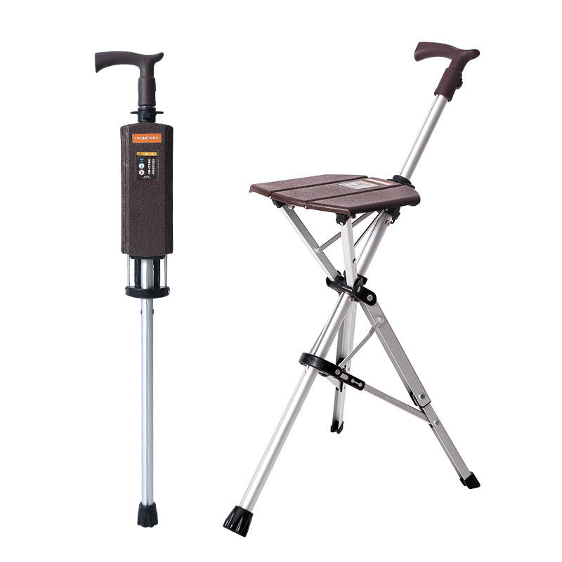 Portable Folding Cane Stool