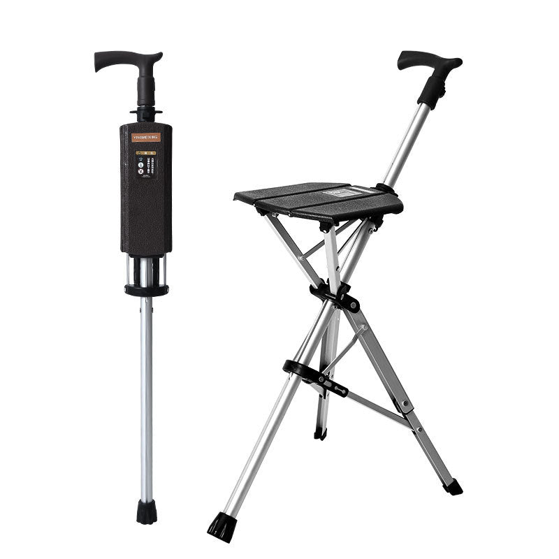 Portable Folding Cane Stool