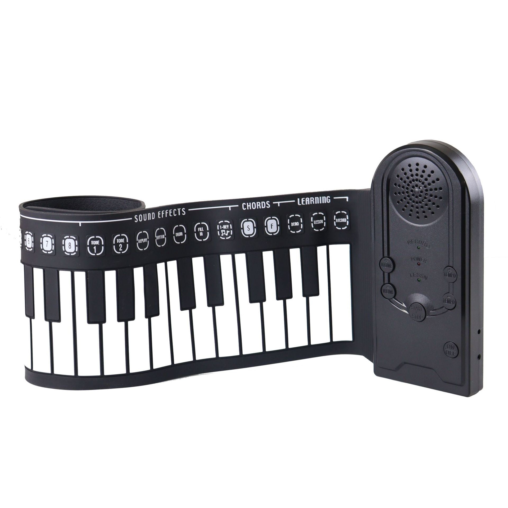 Portable folding children's piano