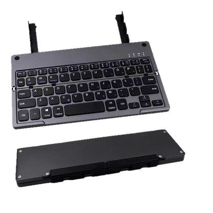 Portable folding keyboard