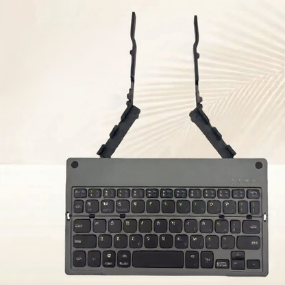 Portable folding keyboard