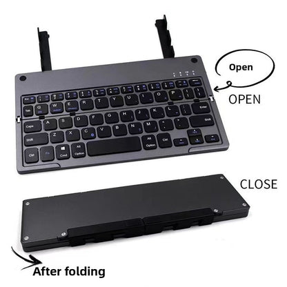 Portable folding keyboard