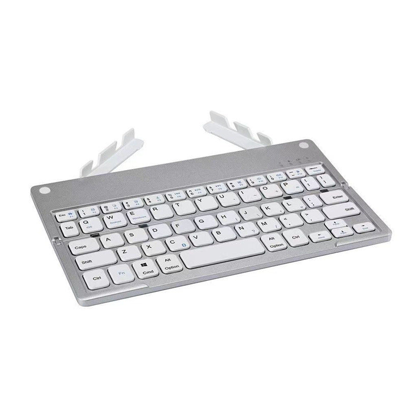 Portable folding keyboard