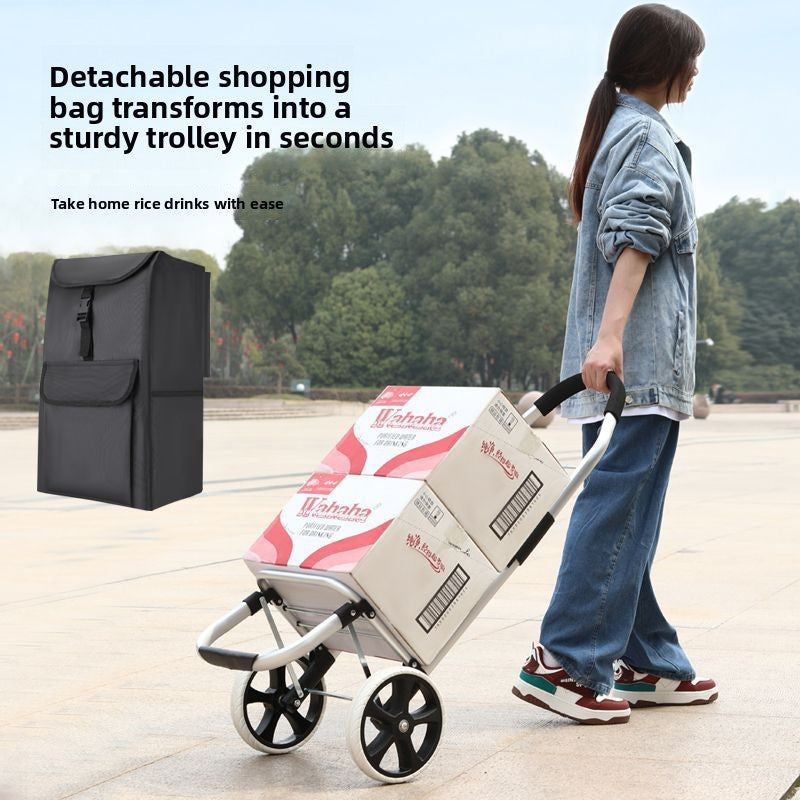 Portable Folding Lightweight Pull Cart