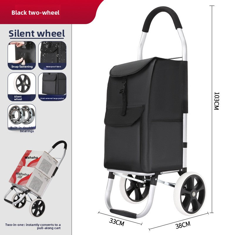 Portable Folding Lightweight Pull Cart
