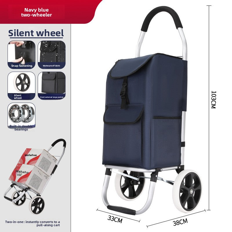 Portable Folding Lightweight Pull Cart