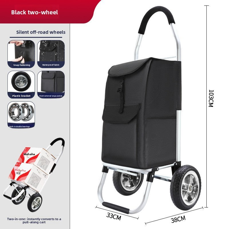 Portable Folding Lightweight Pull Cart