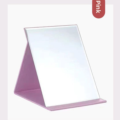 Portable Folding Makeup Mirror with Waterproof Design