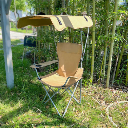Portable Folding Outdoor Chair with Sunshade