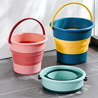 Portable Folding Plastic Bucket