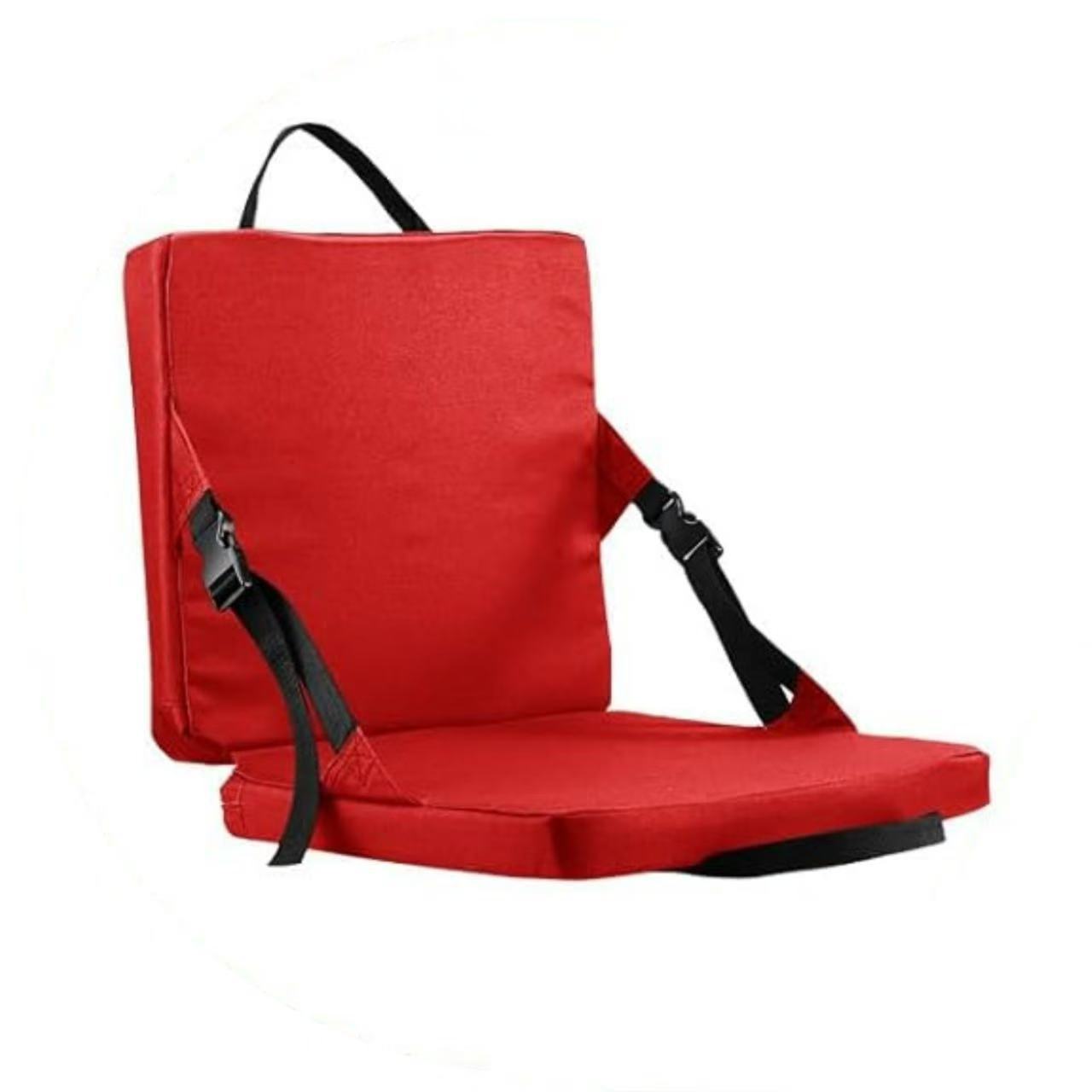 Portable Folding Seat Cushion with Backrest