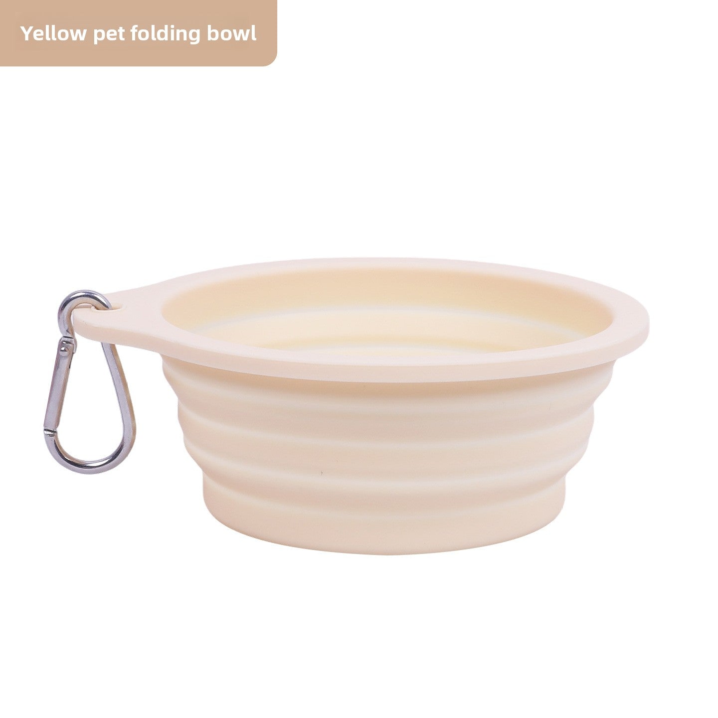 Portable Folding Silicone Pet Bowl