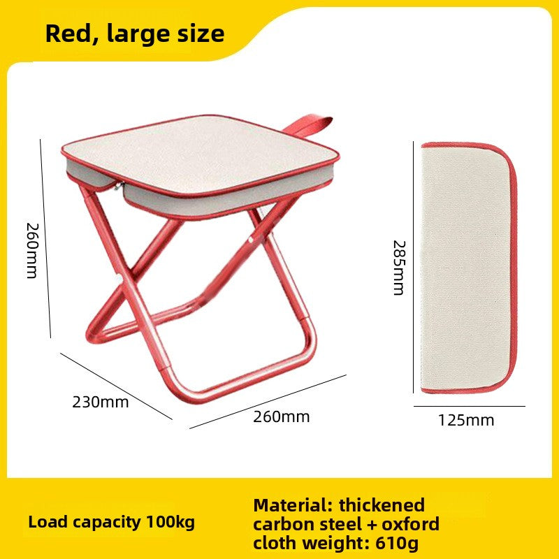 Portable Folding Stool for Camping and Fishing