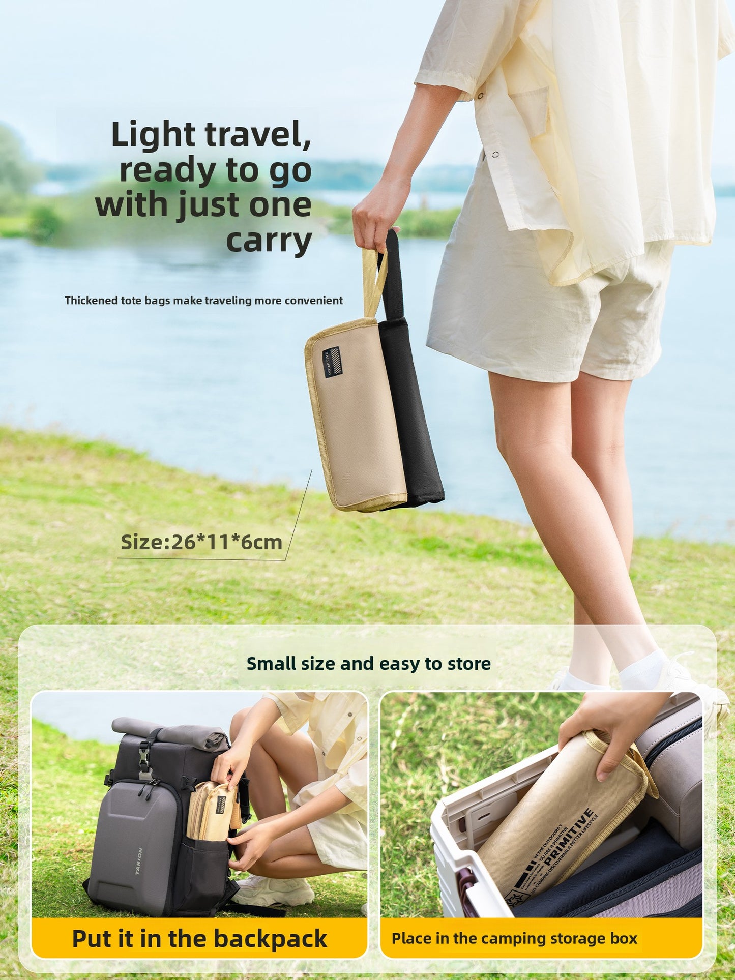 Portable Folding Stool for Outdoor Camping